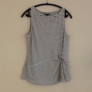 Banana Republic knit striped tank top size medium